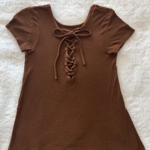Forever 21 Bronze Blouse